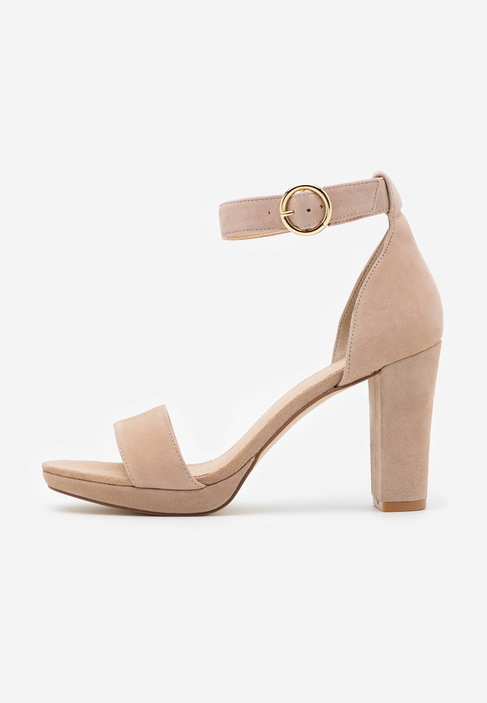 Sandales Anna Field High Beige Femme | YEM-6237460